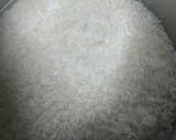 A picture of step 1 of Veg Schezwan Fried Rice.