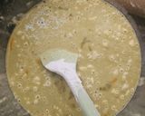 Gambar langkah 4 resipi Banh Bo Nuong (Honeycomb Cake).