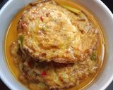 Foto langkah ke 6 dari resep Telor ceplok kuah satan.