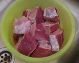 Foto langkah ke 3 dari resep Kare Daging Sapi Buncis Pedas.