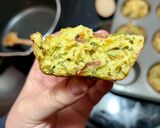 A picture of step 8 of Cheesy Spinach and Egg Muffins.