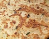 A picture of step 4 of Moringa leaf and pottato stuffed shahi paratha with moringa dip.