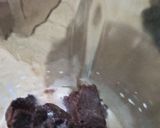 A picture of step 2 of Monster shake.