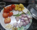 A picture of step 1 of Aloo Kofta Curry.