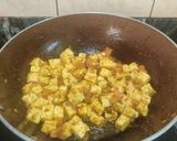 A picture of step 6 of Simple paneer fry.