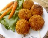 A picture of step 5 of Stuffed Potatoe skewers.