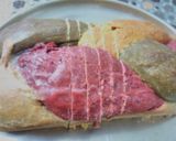 A picture of step 12 of Multicolor Braided Bread.