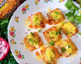 A picture of step 10 of Biscuit Sev Puri Chaat.