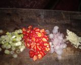 Foto langkah ke 1 dari resep (Gehuni) Toge Tahu Mini Pedas🧄🌶.