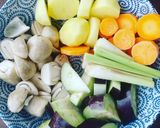 Hình bước làm 2 của món Cà ri Tôm kiểu Thái