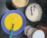 Foto del paso 1 de la receta: Torta de Avena, Pera y Manzana Verde🍐🍏♥️💫🙌