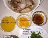 A picture of step 2 of Orange-Honey Chicken.