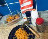 Foto del paso 1 de la receta: Ñoquis de cáscara de calabaza 🎃 (sin gluten, sin huevo)