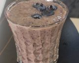 A picture of step 3 of Energy drink after gym Blueberry smmothy.