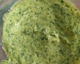 A picture of step 2 of Spinach pan cake with gram flour.
