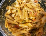 माइक्रोवेव पास्ता(microwave pasta recipe in hindi) रेसिपी चरण 4 फोटो