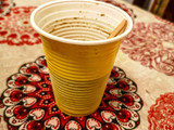 Helado en vaso