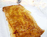 Foto del paso 3 de la receta: Rollo de pasta filo relleno de salmón y espinacas
