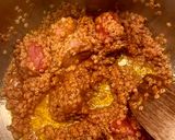 Foto del paso 2 de la receta: Sopa frita de tomate y estrellitas