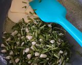 A picture of step 4 of Chilli garlic Brussels sprouts.
