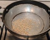 A picture of step 3 of Methi aloo curry.