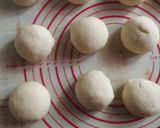 Foto langkah ke 5 dari resep Bakpao No Mixer Isi Ayam Kecap dan Selai Cokelat.