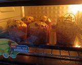 Foto langkah ke 3 dari resep Muffin Pandan No Mixer.