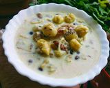A picture of step 9 of Makhana kheer.
