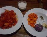 Carrot tomato soup