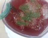 A picture of step 2 of Hibiscus ice tea / refreshing cooled.