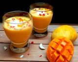 A picture of step 4 of Mango mastani.