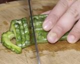 A picture of step 2 of Sautéed Bitter Gourd (Ginisang Ampalaya).