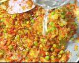 A picture of step 6 of Khada Tawa pulao || तवा पुलाव #nice #ricerecipe.