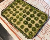 Une image de l'étape 9 de Tarte aux kiwis et noix de coco (pâte brisée à la banane).