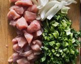 親子丼的食譜步驟1照片