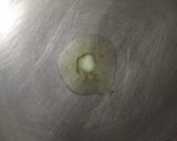A picture of step 2 of Til chikki.
