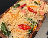 Foto langkah ke 4 dari resep Bihun Jagung Goreng.