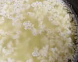 A picture of step 1 of Madhura Peda.