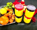 A picture of step 5 of Immunity Booster Herbal Golden Shots - Turmeric Orange Lemon "Vitamin C" Shots.