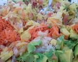 Foto del paso 4 de la receta: Ensalada de vegetales 🥕🌰🍅🍑🥑