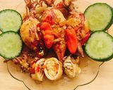 Foto langkah ke 7 dari resep Cumi Pedas Isi Tahu.