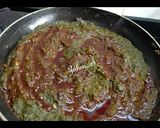 A picture of step 3 of Sarson ka Saag.