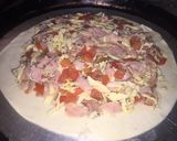 Foto del paso 2 de la receta: Tarta de jamón, queso, tomate y orégano