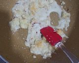 A picture of step 2 of Badam khoya dry fruit roll.