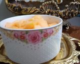 A picture of step 1 of Fruit chaat.