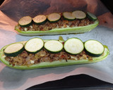 Foto del paso 4 de la receta: Calabacín del huerto relleno de carne
