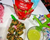 मूंग दाल पालक के क्रिस्पी पकौड़े (Moong dal palak ke crispy pakode recipe in hindi) रेसिपी चरण 5 फोटो
