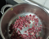 Foto del paso 2 de la receta: Tallarines con jamón, alcachofas y soja