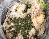 Foto del paso 4 de la receta: Pan vegano rápido de zapallo (calabaza)