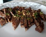 A picture of step 8 of Basic Rumpsteak.